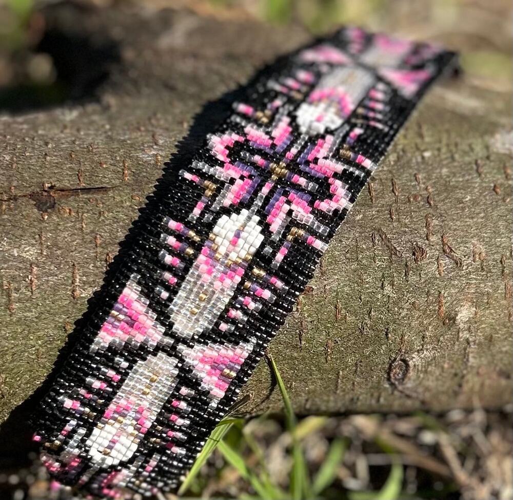 46. Handmade Loom Beaded Bracelet